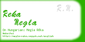 reka megla business card